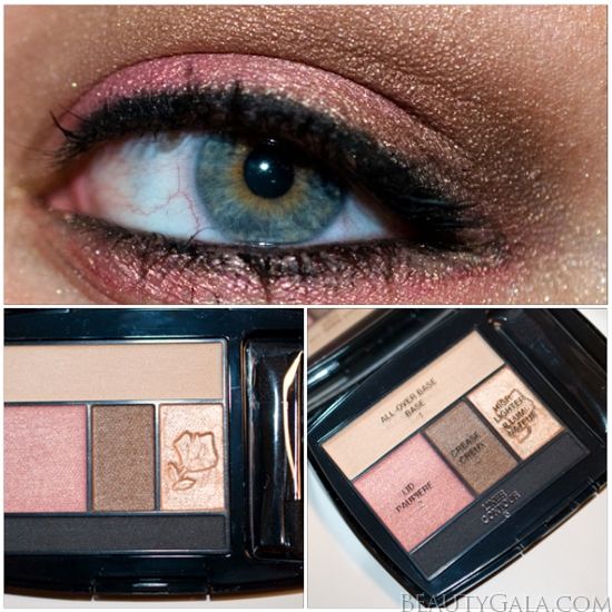 The unique Lancome 5 Shadow & Liner Eye Brightening Color Design Palette will give you an incredibly voluminous and expressive look!